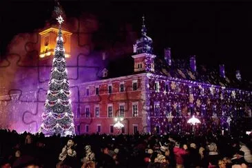 Christmas on Royal Treaty Street-Warsaw