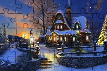 holiday jigsaw puzzle