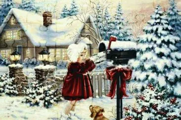 holiday jigsaw puzzle