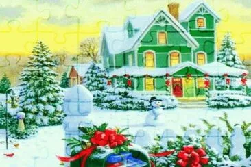 holiday jigsaw puzzle