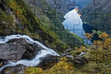 פאזל של fjord norway