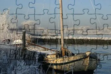 Wintertime in Holland jigsaw puzzle