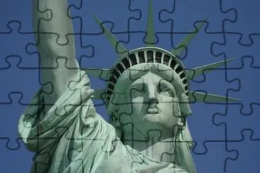 Head of the Statue of Liberty jigsaw puzzle