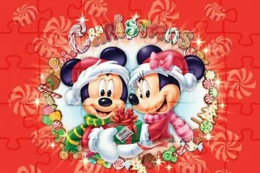 Disney  Christmas jigsaw puzzle