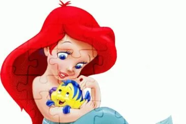 Ariel jigsaw puzzle