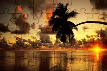 פאזל של Sunset in the Tropics
