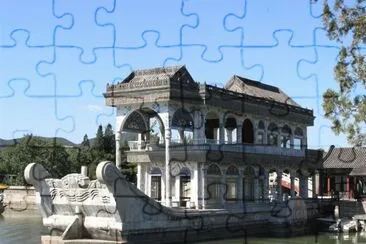 Marble Ship in Summer Palace  Beijing