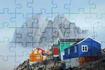 Houses in Greenland jigsaw puzzle