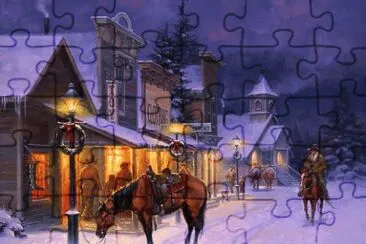 holiday jigsaw puzzle