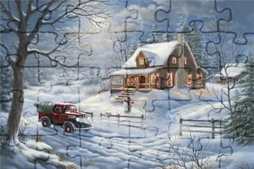 holiday jigsaw puzzle