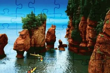 Bay of Fundy  Nova Scotia  Canada
