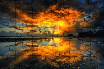 פאזל של Amazing Sunset
