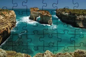 Rocks in the Sea jigsaw puzzle