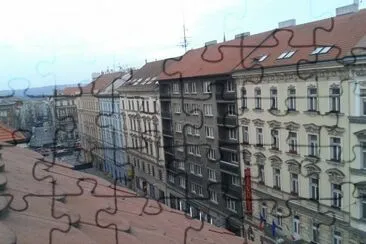 View from hotel, Prague