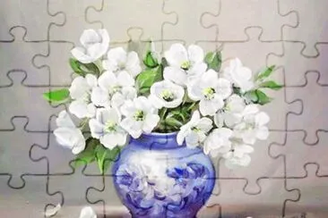 jarron de flores 1 jigsaw puzzle