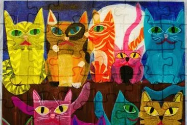 Gatos jigsaw puzzle