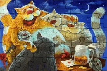 Gatos jigsaw puzzle
