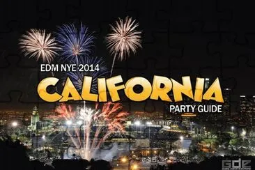 California Party Guide-Los Angeles jigsaw puzzle