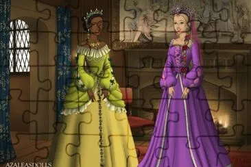 Tiana Rapunzel jigsaw puzzle