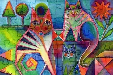פאזל של Gatos
