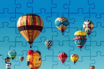 FESTIVAL DE GLOBOS EN ALBUQUERQUE, NUEVO MÃ‰XICO.
