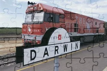 The famous Ghan  Darwin  Australia jigsaw puzzle