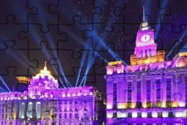פאזל של New Years Light Show-Ukraine
