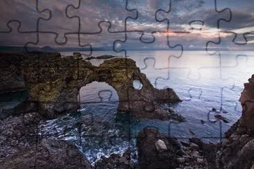 פאזל של Rocks in the Sea