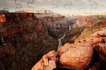 פאזל של Grand Canyon and Colorado River  Arizona  USA