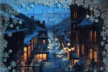 NY EVE jigsaw puzzle