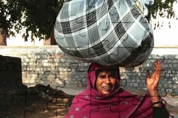 Transportation Laundry  in India jigsaw puzzle