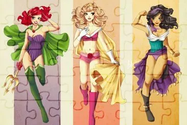 Ariel Aurora Esmeralda jigsaw puzzle