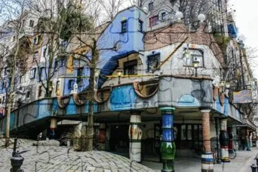 Hundertwasserhaus  Vienna  Austria jigsaw puzzle
