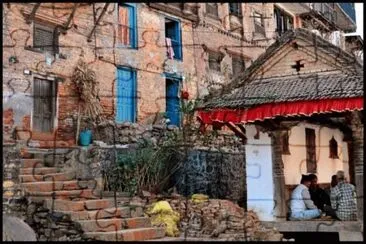 Old City  Kathmandu  Nepal