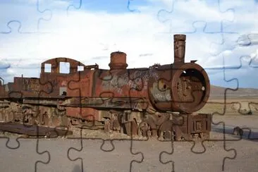 Locomotive Cemetery  Uyuni  Bolivia jigsaw puzzle