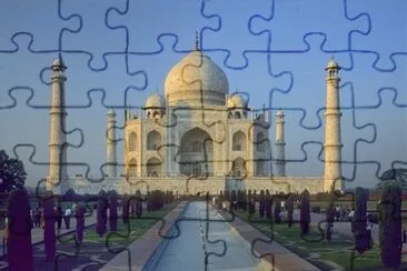 TAJ MAJAL, AGRA. jigsaw puzzle