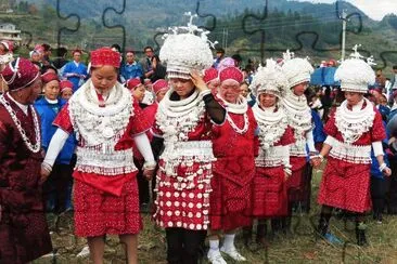 Dance ceremony Guangxi  China