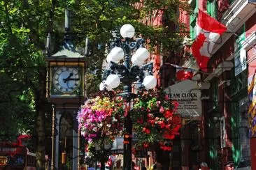 Steam Clock, Gastown, Vancouver jigsaw puzzle