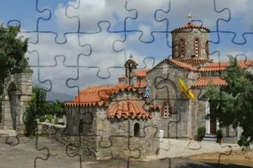 Greek Monastery jigsaw puzzle