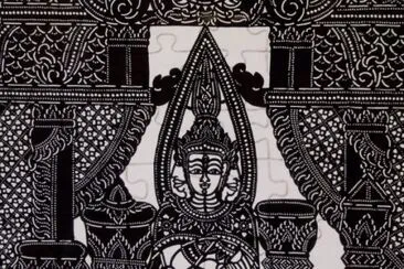 Window decoration  Cambodia jigsaw puzzle