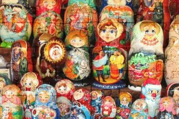 Babushka Dolls on the Market