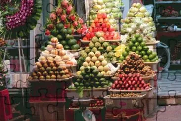 Ho Chi Minh stad Market  Vietnam