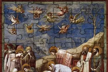 The Mourning of Christ   Giotta   Padua  Italy