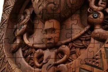 Maori carving  New Sealand