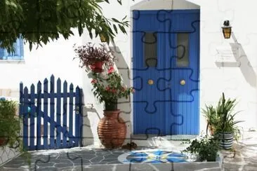 פאזל של House entrance  Paros  Greece
