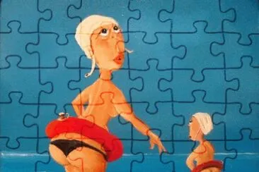 Escena jigsaw puzzle