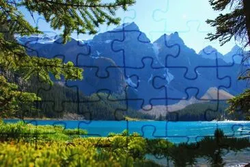 Lake Moraine, Yoho NP jigsaw puzzle