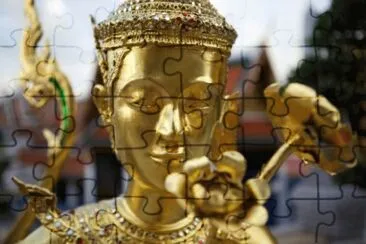 פאזל של Thai warrier  Royal Palace Bangkok