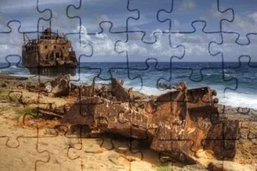 Ships wreck  Curacao