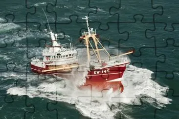 Storm at the Northsea